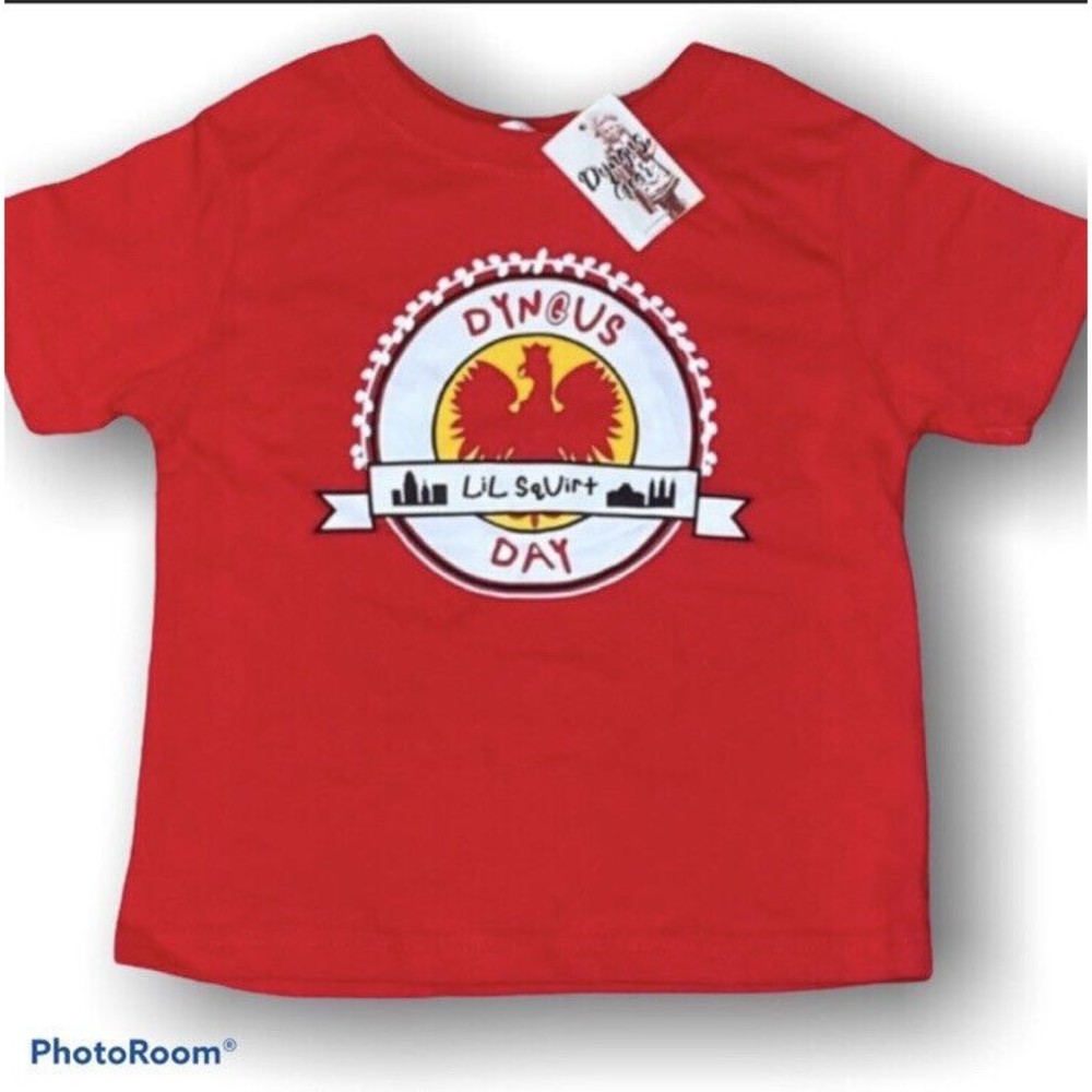 Polish Dyngus Day Graphic T-shirt Sz 2T Lil Squirt Toddler Kids Holiday Tee